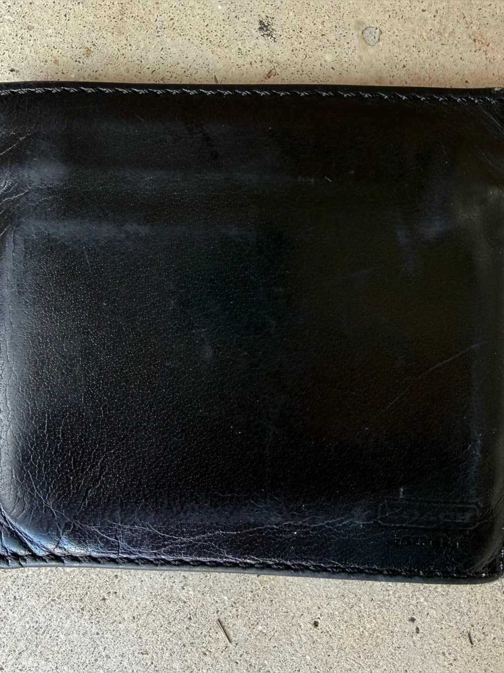 Coach Men’s Leather Wallet Bifold